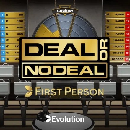 Table Games logo of First Person Deal or No Deal from Evolution at LeBull Casino