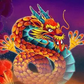 Floating Dragon Megaways slot logo by Pragmatic Play at LeBull Casino