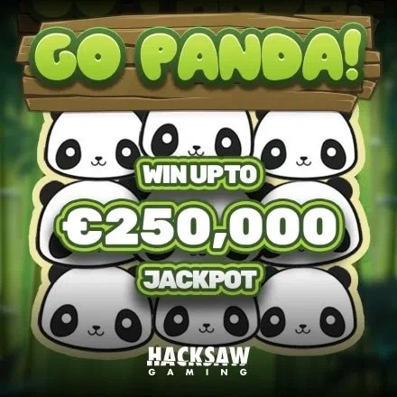 Go Panda logo – Lottery by Hacksaw Gaming at LeBull Casino