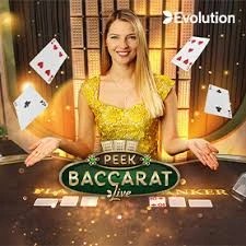 Peek Baccarat casino game by Evolution – featured logo at LeBull Casino